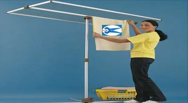 מתלה כביסה סטנד מתקפל ומתכוונן